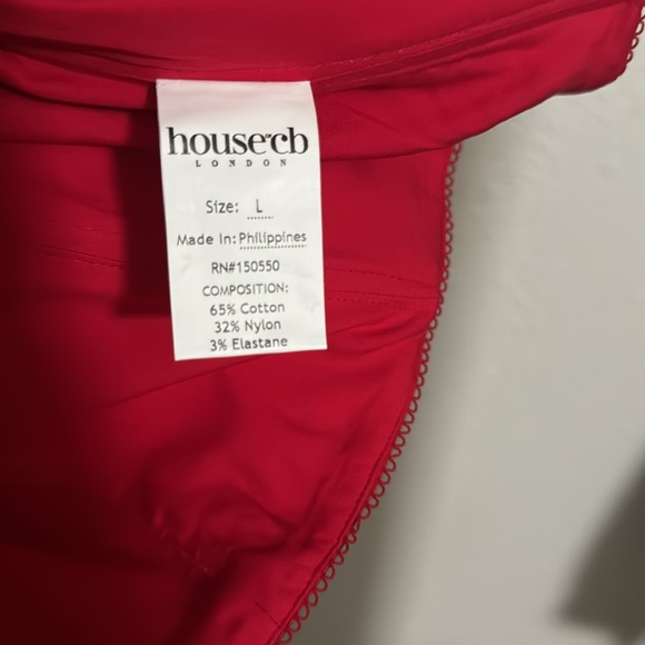 House of CB Pia Poplin Corset Crop Top - Picture 6 of 13